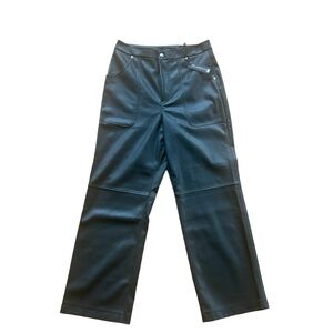 NWT Blank NYC The Baxter Faux Leather Ribcage Pants